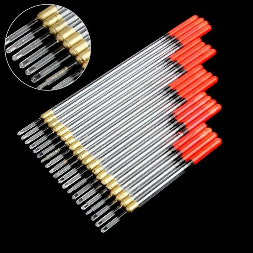 Полые поплавки для рыбы пластиковые прозрачные перламутровые 20 шт./упак. | Спорт и