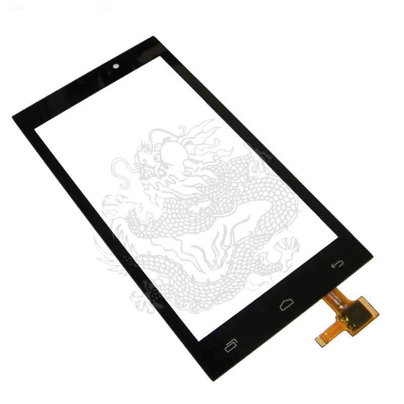 Для Micromax Canvas Fire 3 A107 сенсорный экран панель дигитайзер Переднее стекло объектив