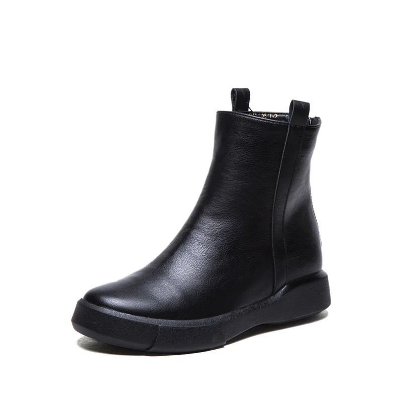 

Boots children 2020 winter new British style Martin boots flat bottom plush cotton boots casual versatile boots