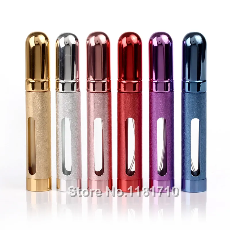 Дорожный флакон для духов 50 шт./лот 12 мл алюминиевый пустой распылитель