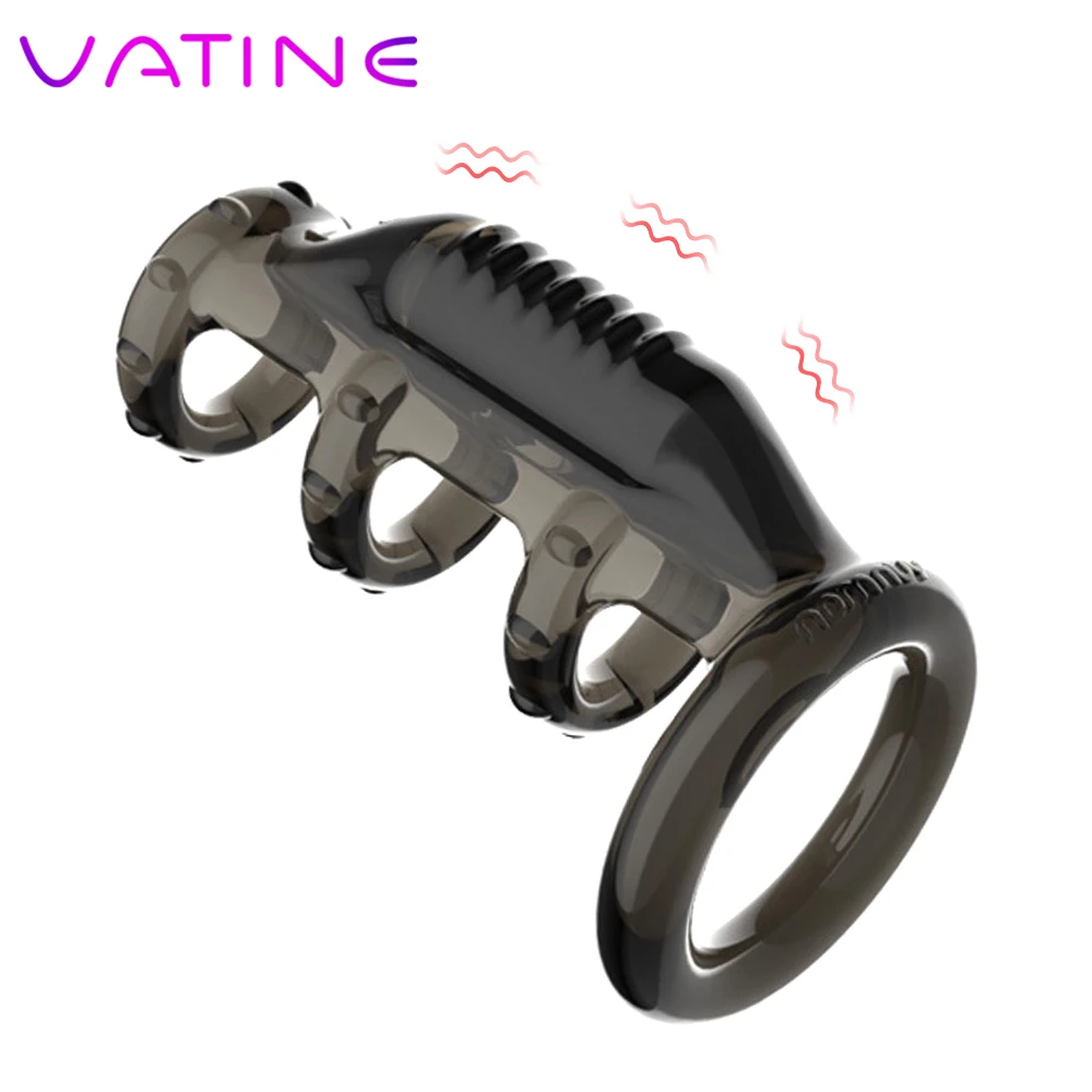 Вибратор VATINE из ТПЭ для задержки эякуляции G точечный стимулятор пениса | Красота