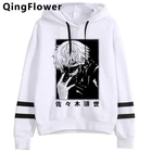 Японское аниме, Токийский Гуль, канеки Кен, искусственная манга, хип-хоп, унисекс, Свитшот Y2K, уличная одежда для мужчин