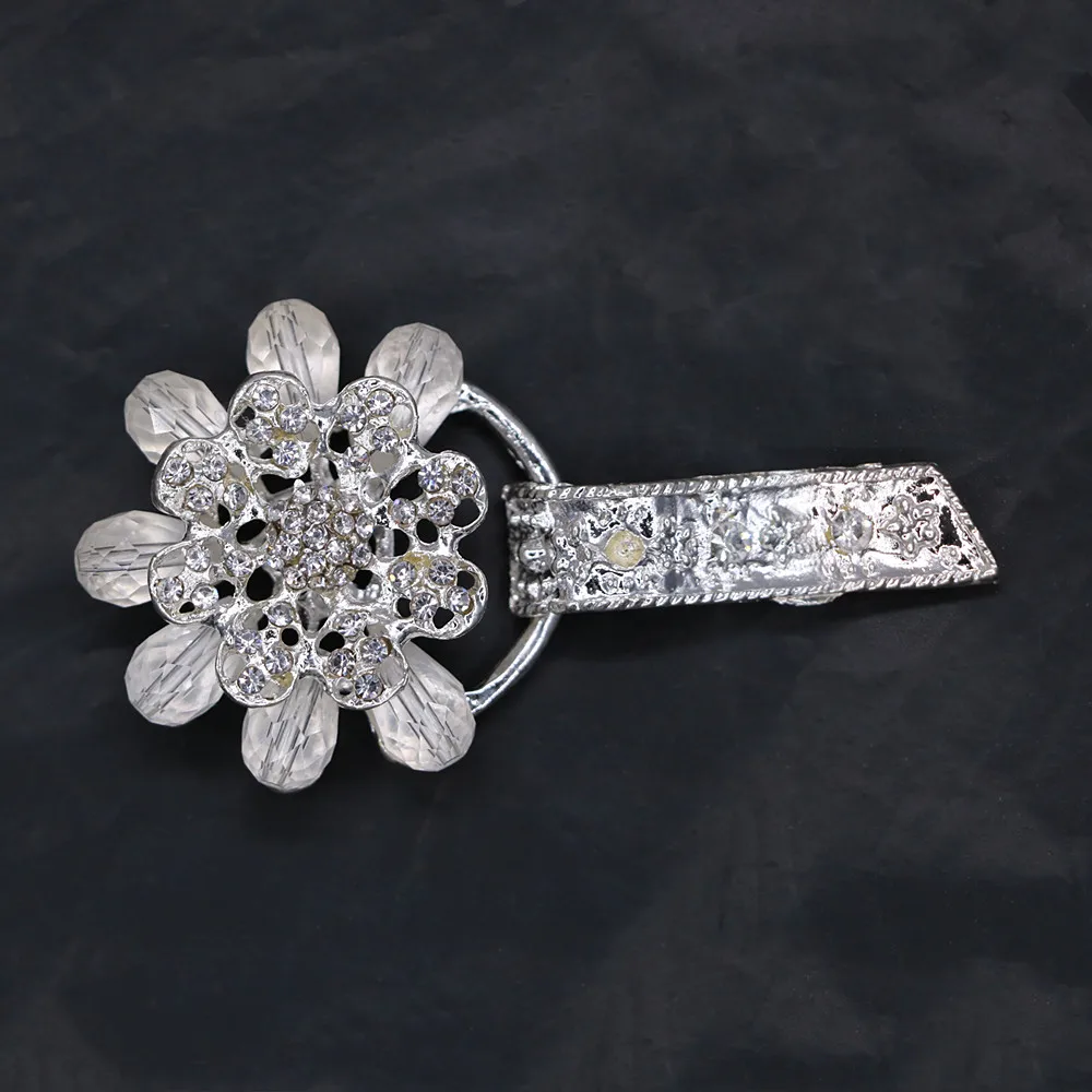 Хорошее качество 76 мм металлические стразы пуговицы для украшения свитера