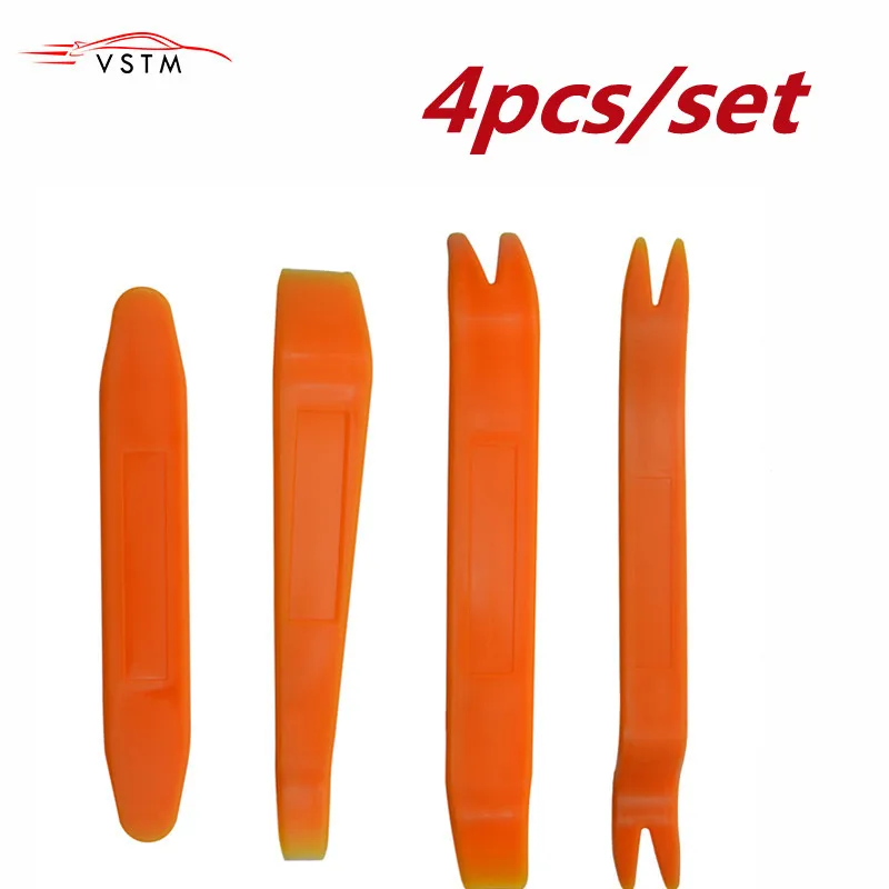 Портативный 4 шт./лот автомобильный Стайлинг радио Панель дверь зажим для панели