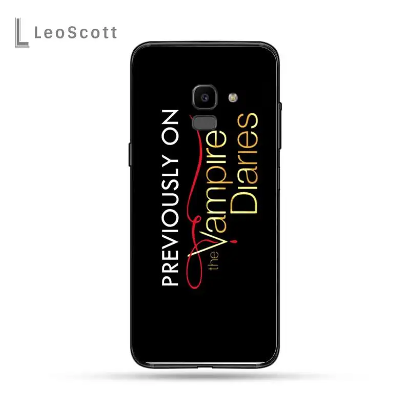 

The Vampire Diaries Stefan Damon Salvatore Phone Case For Samsung Galaxy J2 J4 J5 J6 J7 J8 2016 2017 2018 Prime Pro plus Neo duo