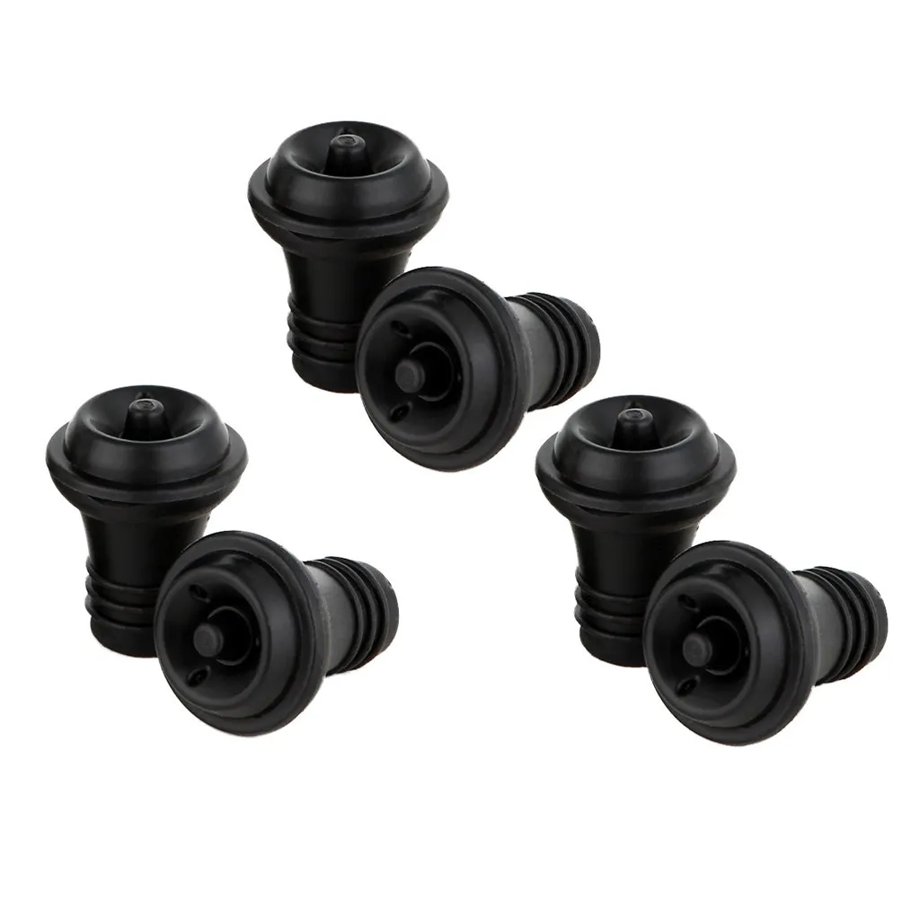

Wine Bottle Vacuum Stoppers Preserver Set of 6PC