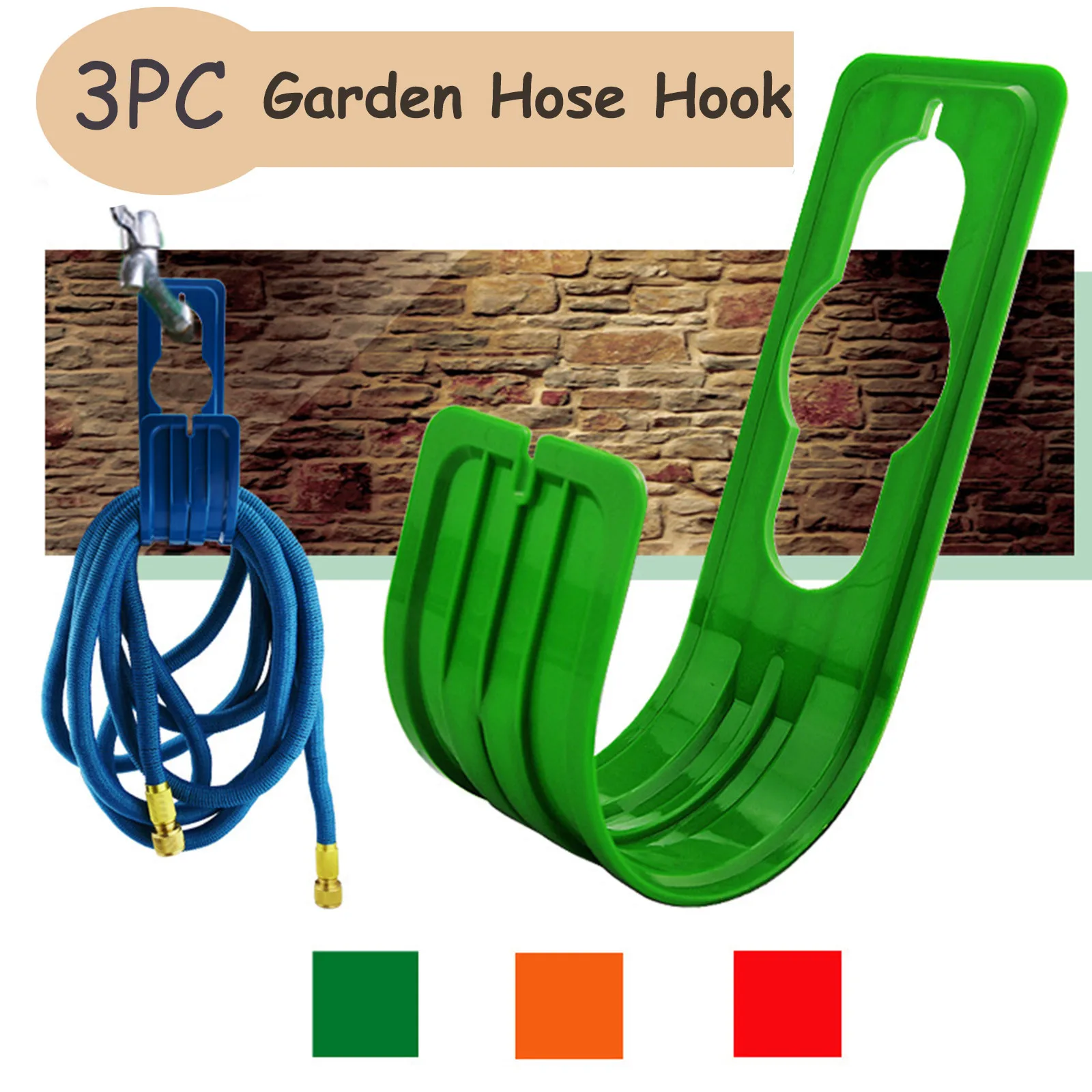 3 шт. садовый шланг крючок для системы полива вешалка хранения катушка