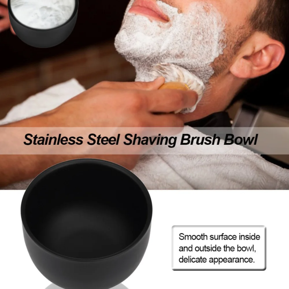 

1 Set Durable Men Shaving Bowl Mug Brush Soap Dish Stand Holder Portable Shaving Razor Beard Clean Shaver Supplies Kits
