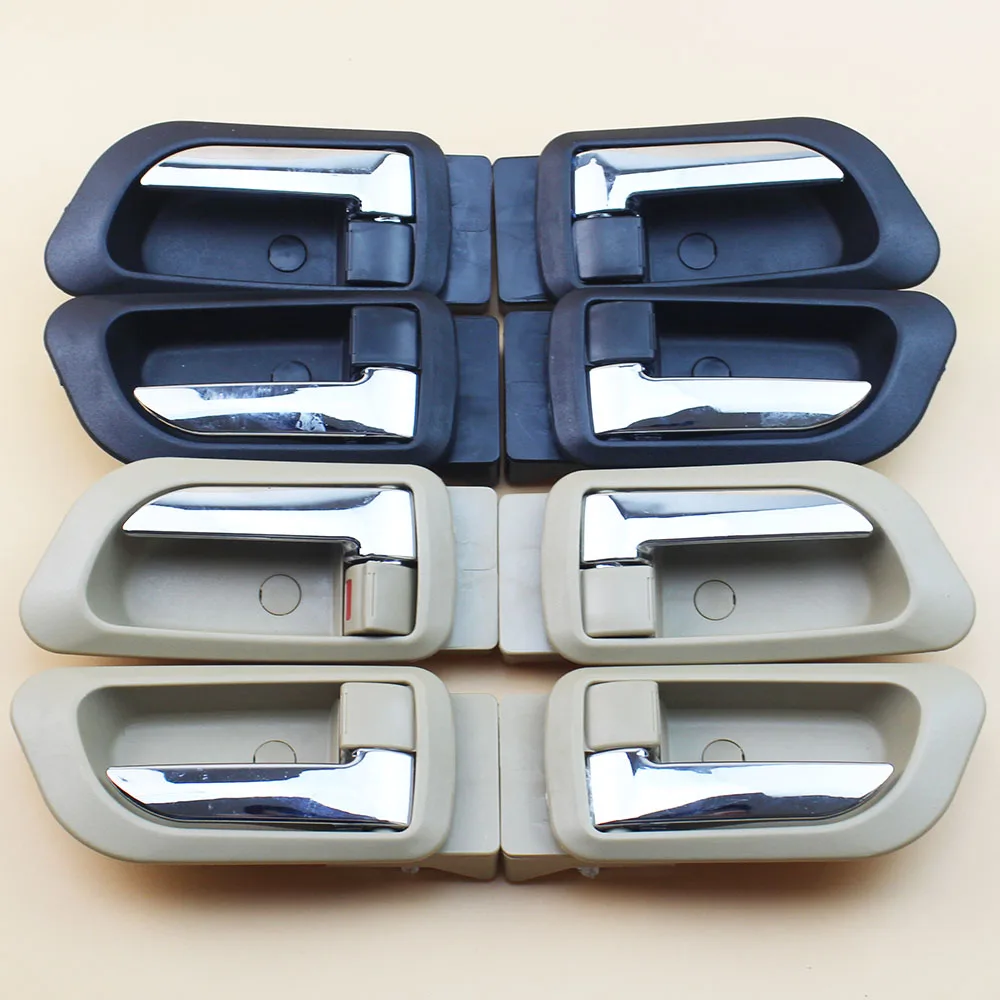 LARBLL Черный Бежевый автомобильный Стайлинг внутренние дверные ручки внутренняя