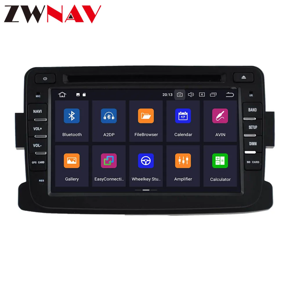 DSP 2 + 16 Android 9 0 автомобильный стерео DVD-плеер GPS для Dacia Sandero Duster Renault Captur Lada Xray Logan