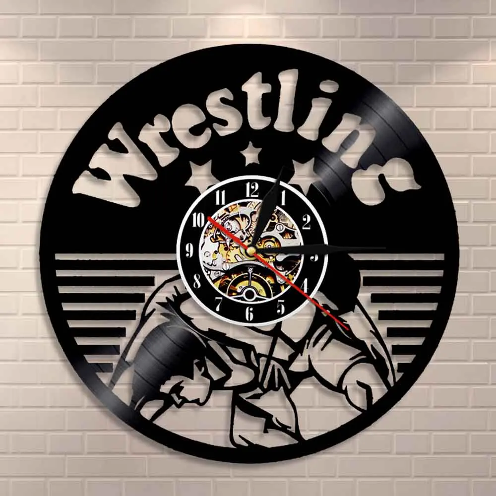 Настенные часы для боев борцовских спортивных настенных подвесных боксеров