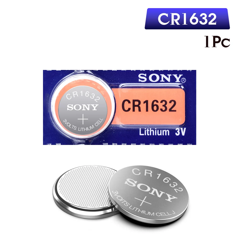 1 шт. SONY CR1632 1632 DL1632 BR1632 3 в литиевые батареи Кнопочная батарея для часов пульт