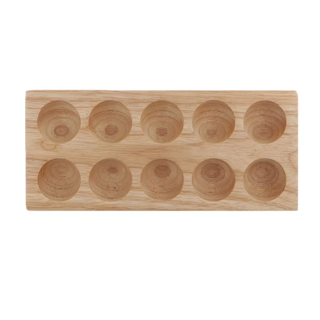 10 слот эфирное масло вешалкки деревянный ящик для хранения ювелирных чехол