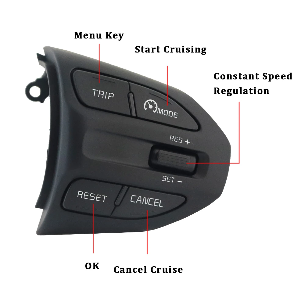 Кнопки круизного управления на рулевом колесе для KIA K2 RIO RIO Bluetooth, переключатель громкости телефона, ручка переключения передач для автозапчастей