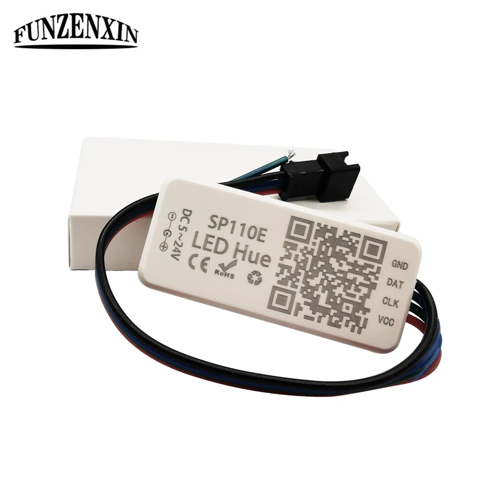 Смарт-контроллер WS2812B/WS2811 светодиодный контроллер с Bluetooth сканирование QR-кода для