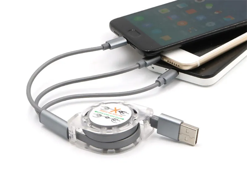 3 в 1 Выдвижной кабель мульти USB зарядное устройство кабель Micro usb type C для huawei p30 p20 lite mate 30 20 honor 9x8x10 9 y9 P smart