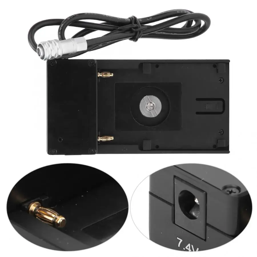 Батарея базовый держатель адаптер пластина для BMPCC 4K Камера sony NP-F970 NP-750 NP-F550 серии