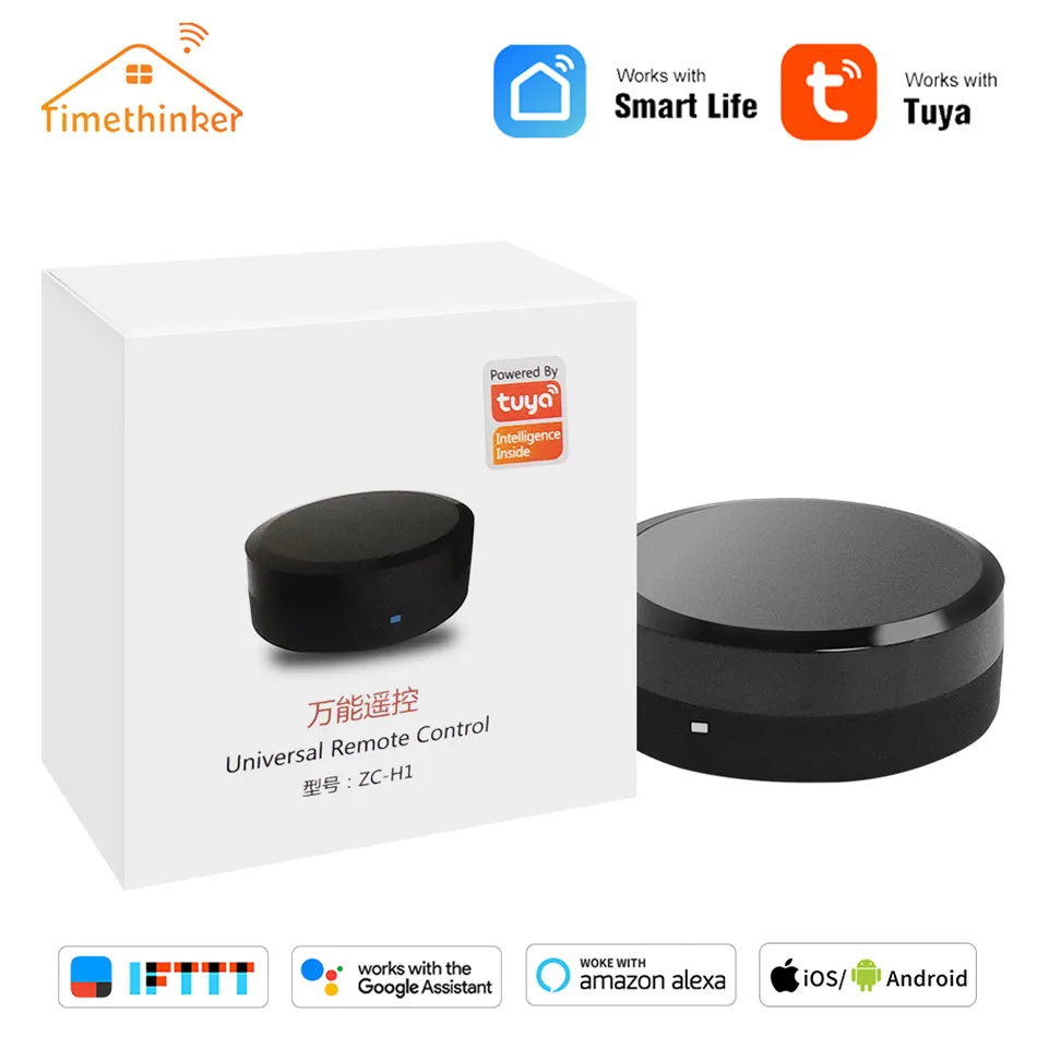 Timethinker Tuya Smart IR Hub пульт дистанционного управления Голосовое управление для кондиционера ТВ работа с Alexa Google Home для samsung IOS