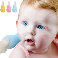 new infant silicone nasal aspirator baby care protection new born baby accessories new born baby items sucker suction tool