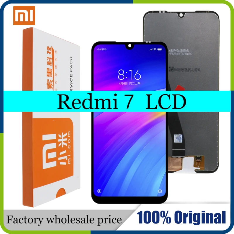 Дисплей с тачскрином Xiaomi Redmi 7 6 26 '' экран рамкой и дигитайзером сенсорной
