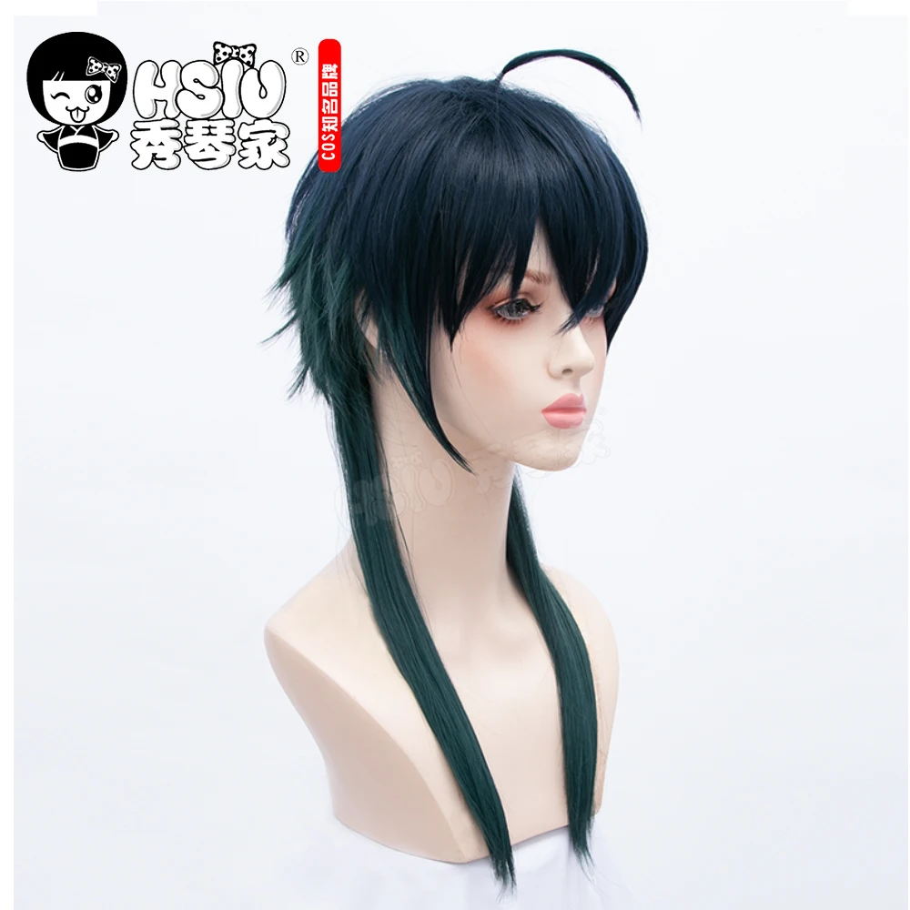 Парик для косплея из игры витая страна чудес темно зеленый| |