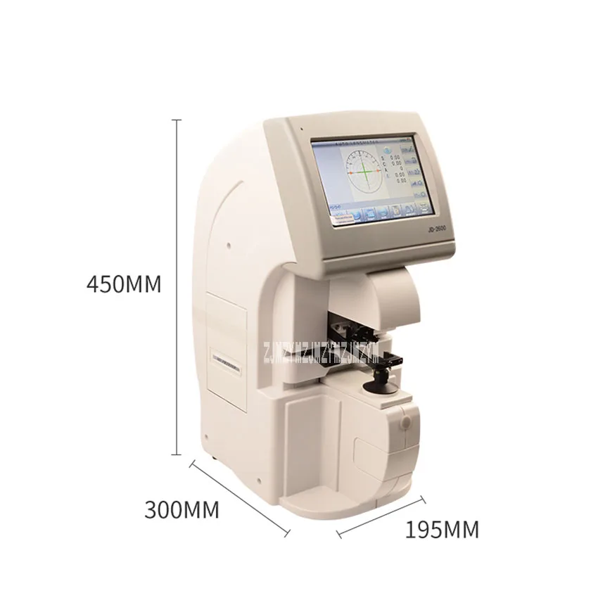 JD2600 полностью автоматическое цифровое устройство для очков с цветным ЖК дисплеем HD сенсорным экраном