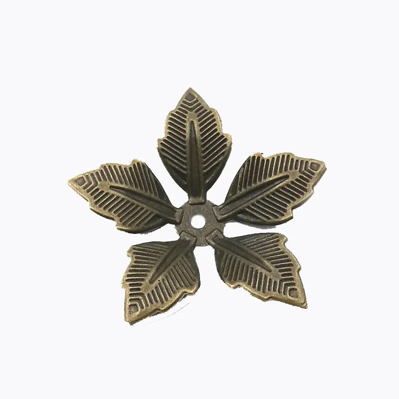 20 шт./лот 43мм Золотой цвет/родий/античная бронза Металлическая филейная филигранная насечка для создания украшений волос