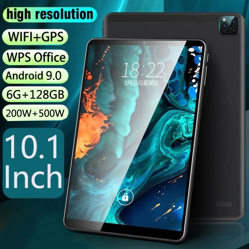 

Новинка 2021, планшет Android 10,1, опционально 6 ГБ + 128 ГБ, планшетный ПК Android 9,0, планшет с поддержкой 4G и Bluetooth для телефонных звонков
