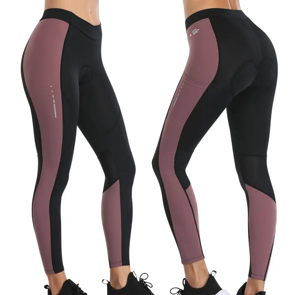Santic женские велосипедные брюки для езды на велосипеде Pro fit 4D с подкладкой