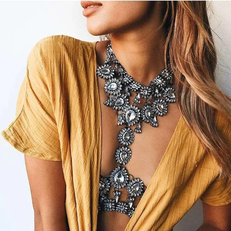 Корейское эффектное ожерелье Dvacaman ручной работы с имитацией жемчуга Женская