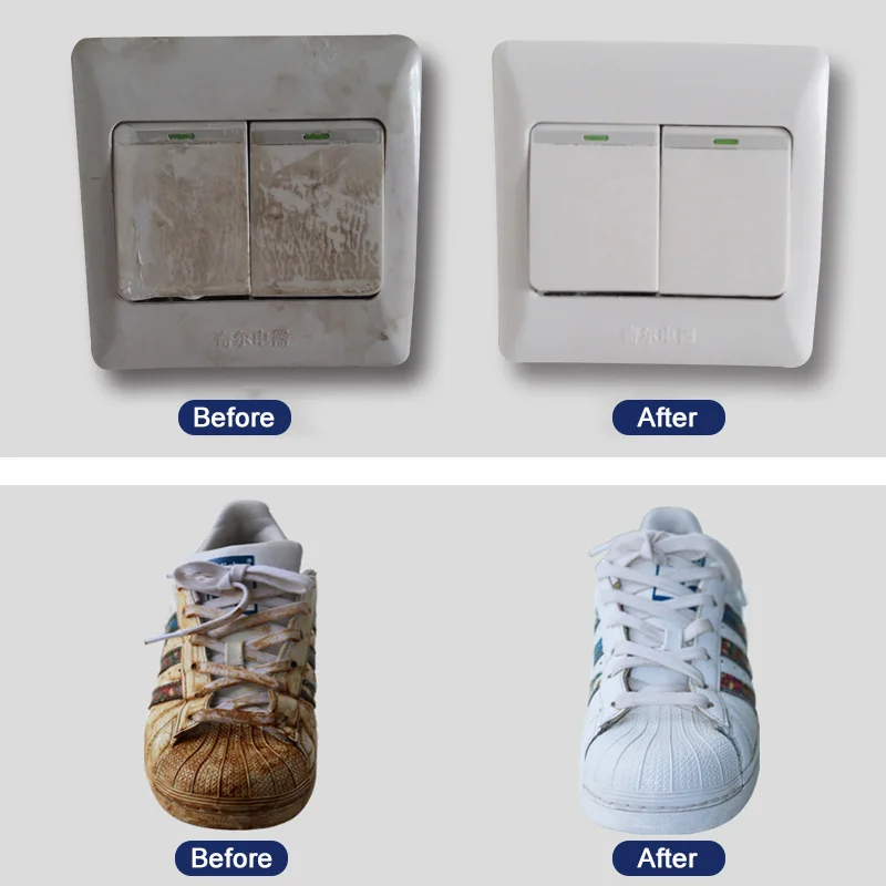 100 шт./лот меламиновая губка волшебная ластик Меламиновый очиститель для кухни