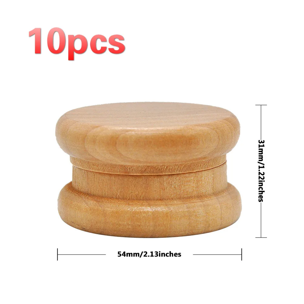 10 шт. 2 слоя из дерева и сплава табак мельница для специй трав сорняк дробилка