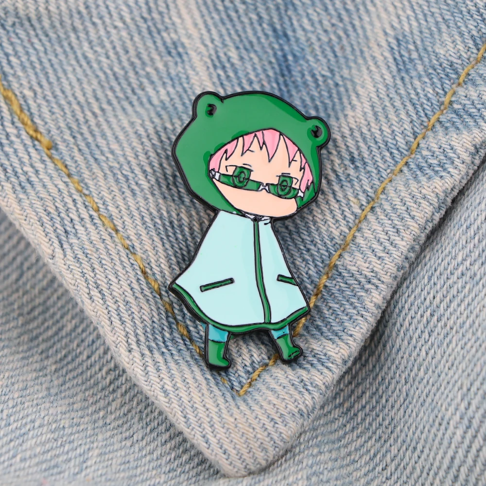 

20pcs/lot G1919 Anime Funny Brooch Enamel Badge Character Metal Badges Icon on The Backpack Pin Brooch Badges for Clothing