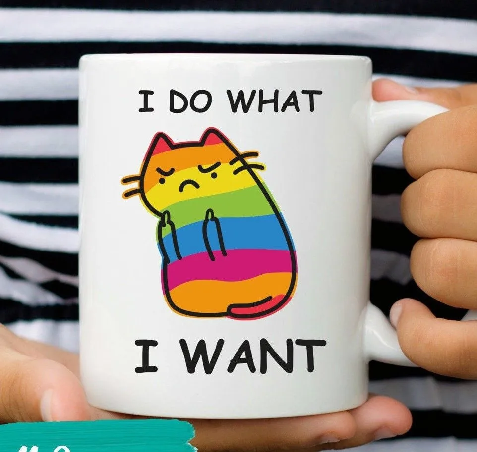 Кошачья кружка я делаю что хочу кофейные кружки подарок для влюбленных