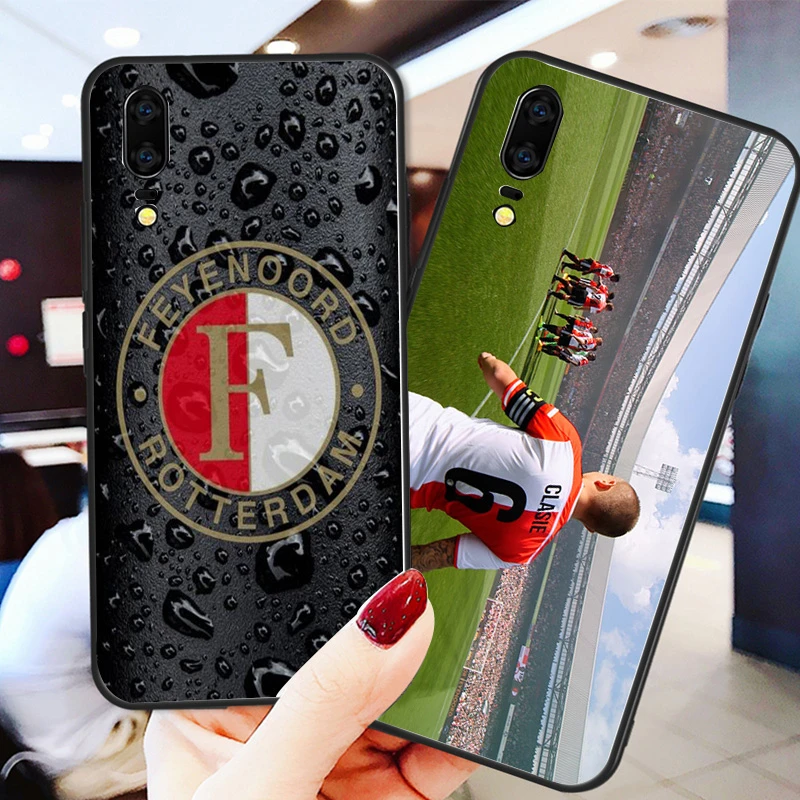 Чехол для телефона Feyenoord Rotterdam FC чехол Huawei Mate10 20X черный мягкий из ТПУ Nova 3 3E Nova5 P9 P10