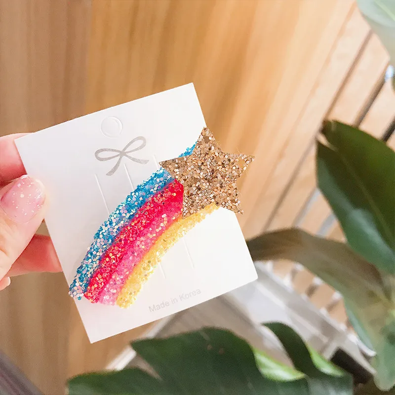 10 шт. заколки для волос в виде звезд |