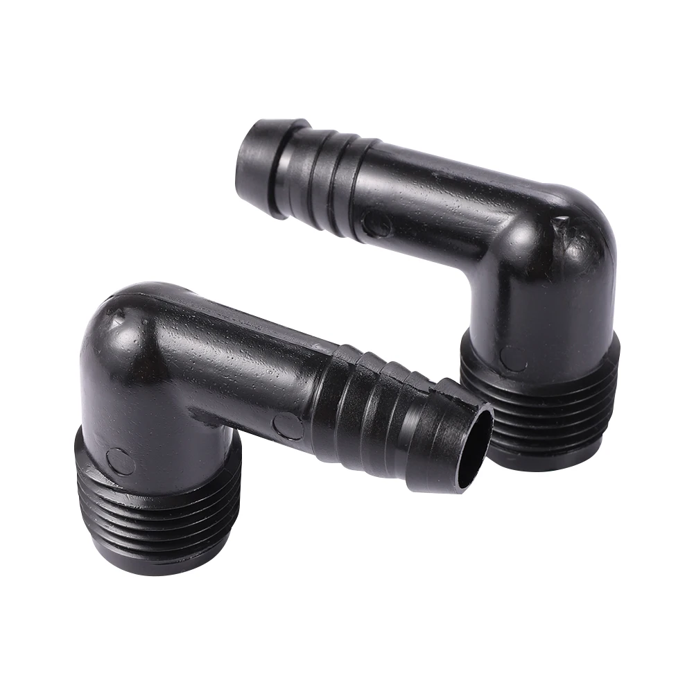 DN16 Barbed joints PE Pipe Connectors 1/2" Male Thread Garden irrigation Hose Adapter Agriculture Water Pipe Fittings 3 Pcs