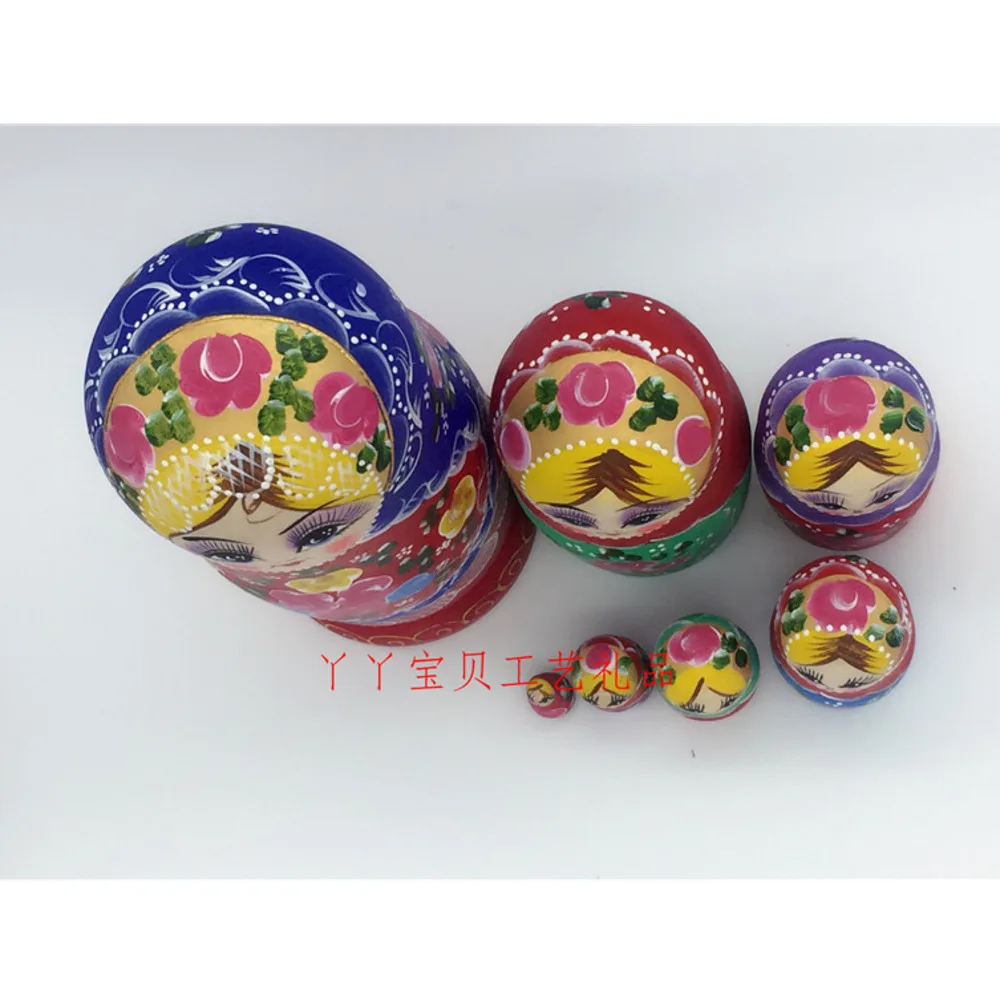 Деревянная матрешка куклы игрушки для девочек русские Матрешки детские