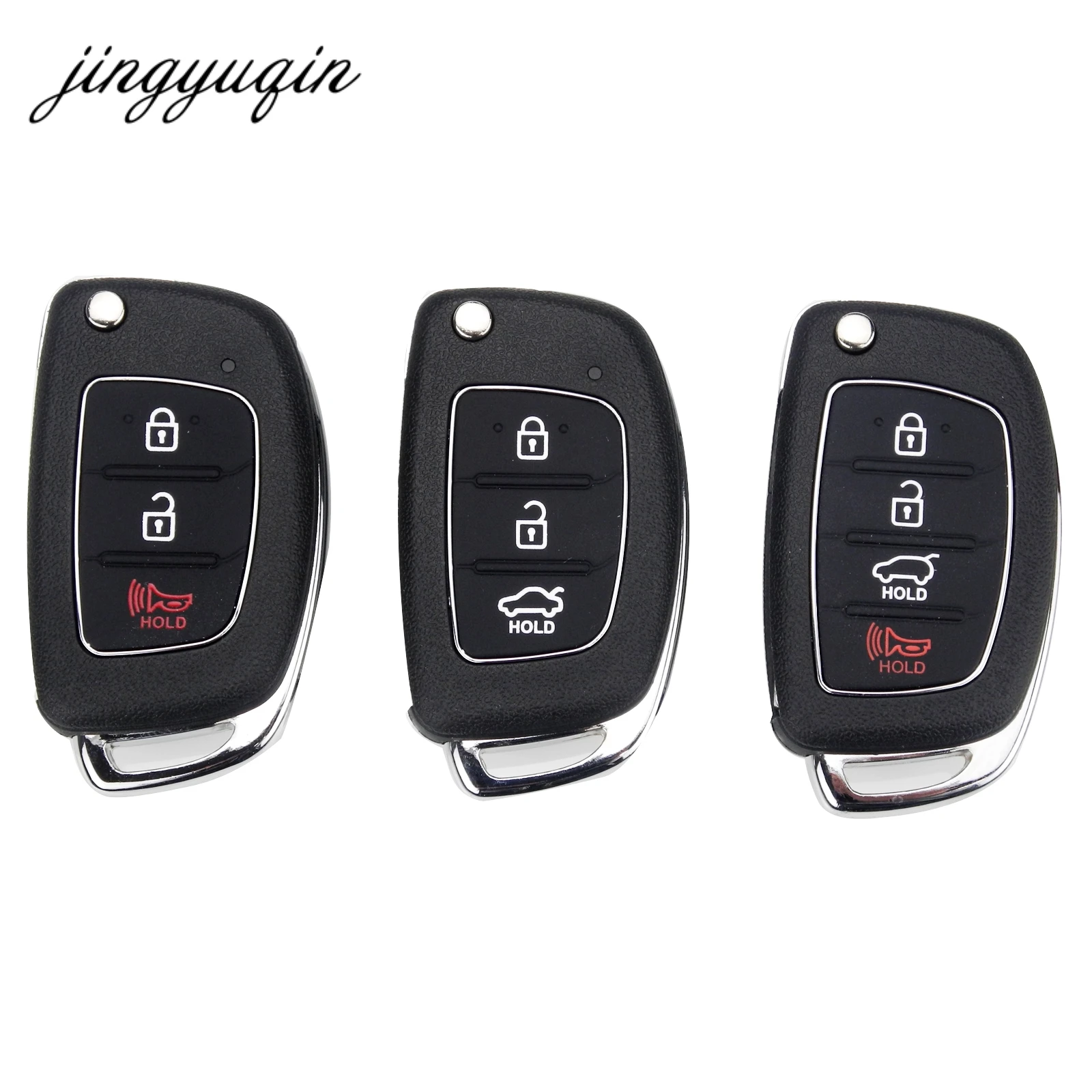 Для hyundai Solaris ix35 ix45 i20 Santa Fe 3/4 кнопочный ключ автомобиля оболочка HB20 Toy40 дистанционный брелок