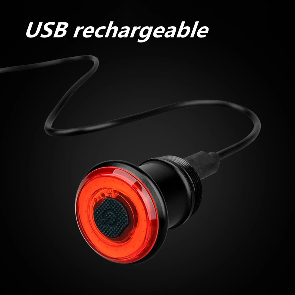 Умный задний фонарь для велосипеда с автоматическим стартом и стоп тормозом