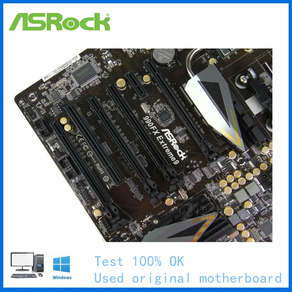 Материнская плата для настольного компьютера ASRock 990FX Extreme 9 990X Socket AM3 + DDR3 FX/Phenom