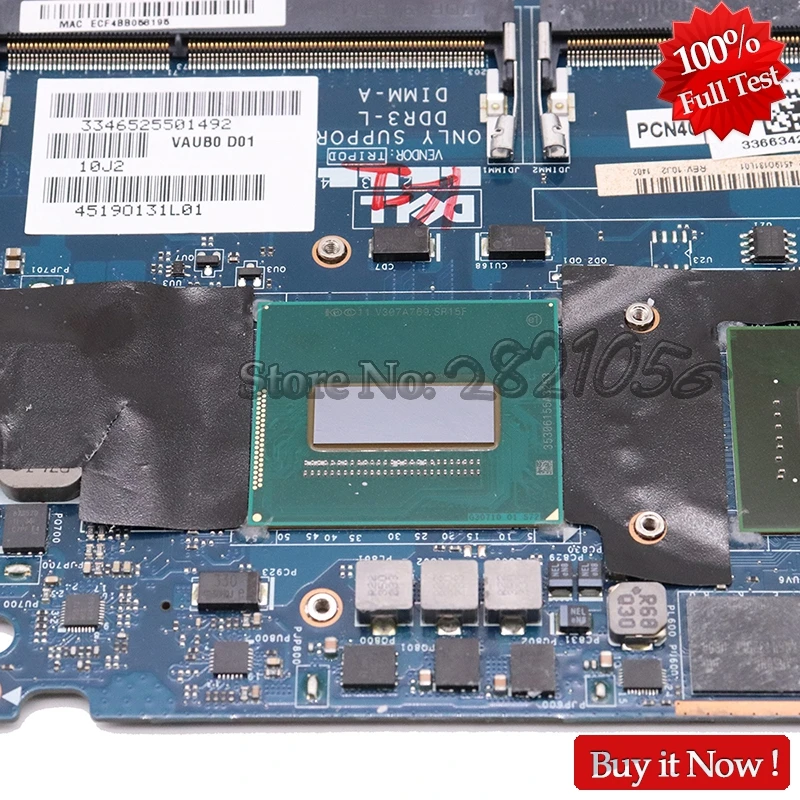 NOKOTION VAUB0 LA-9941P для Dell XPS 15 9530 Материнская плата ноутбука CN-0R99XN 0R99XN с SR1PZ i7-4712HQ Процессор GT750M 2 Гб GPU DDR3L