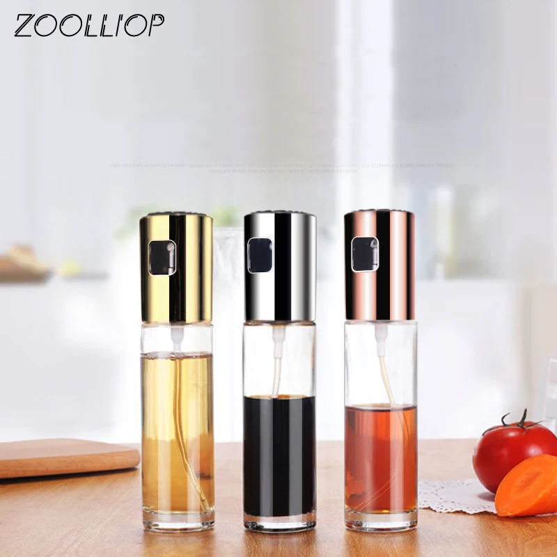 Стеклянный пищевой распылитель для масла кухонный масло выпечки