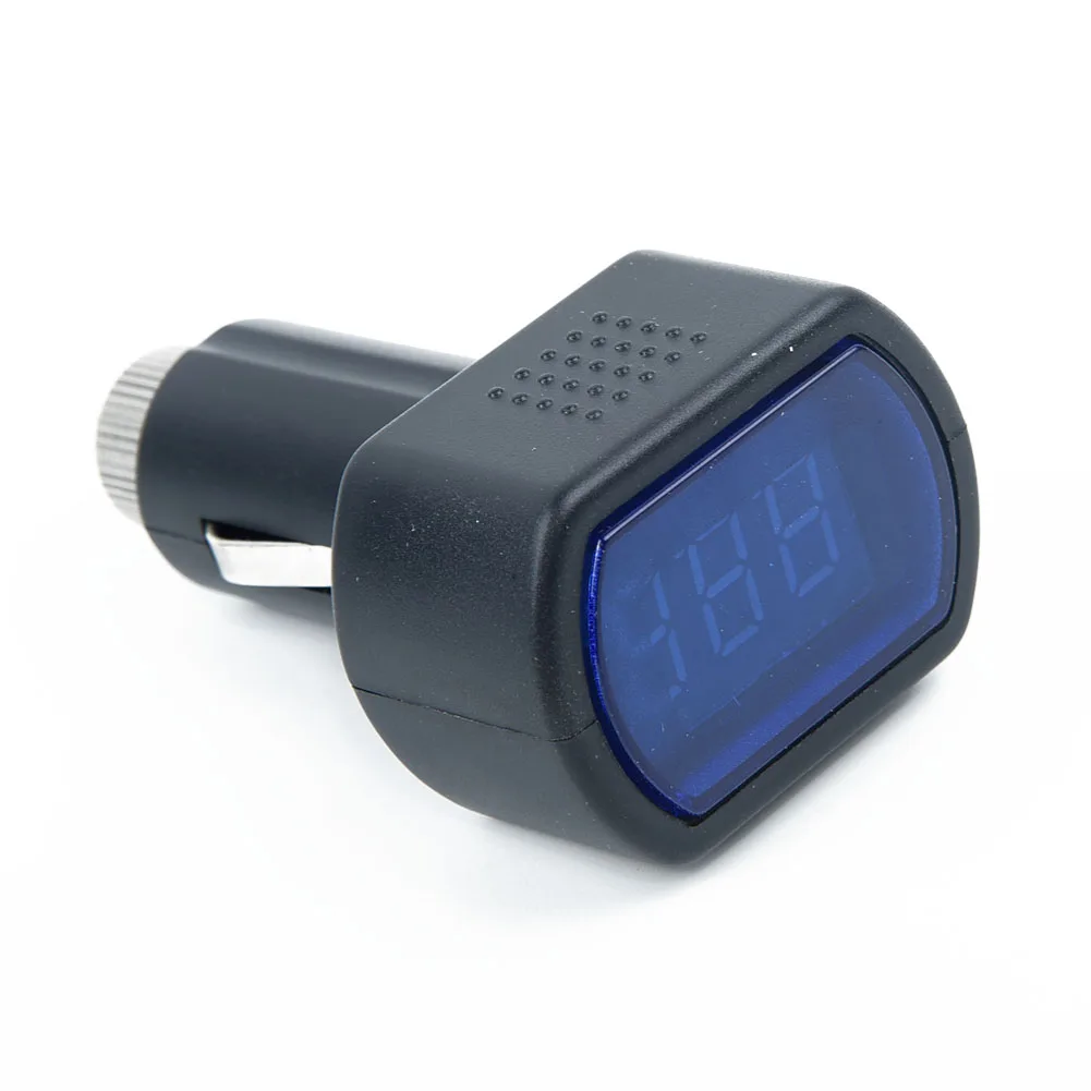 Напряжение Автомобильный дисплей Вольтметр прикуриватель автомобильный