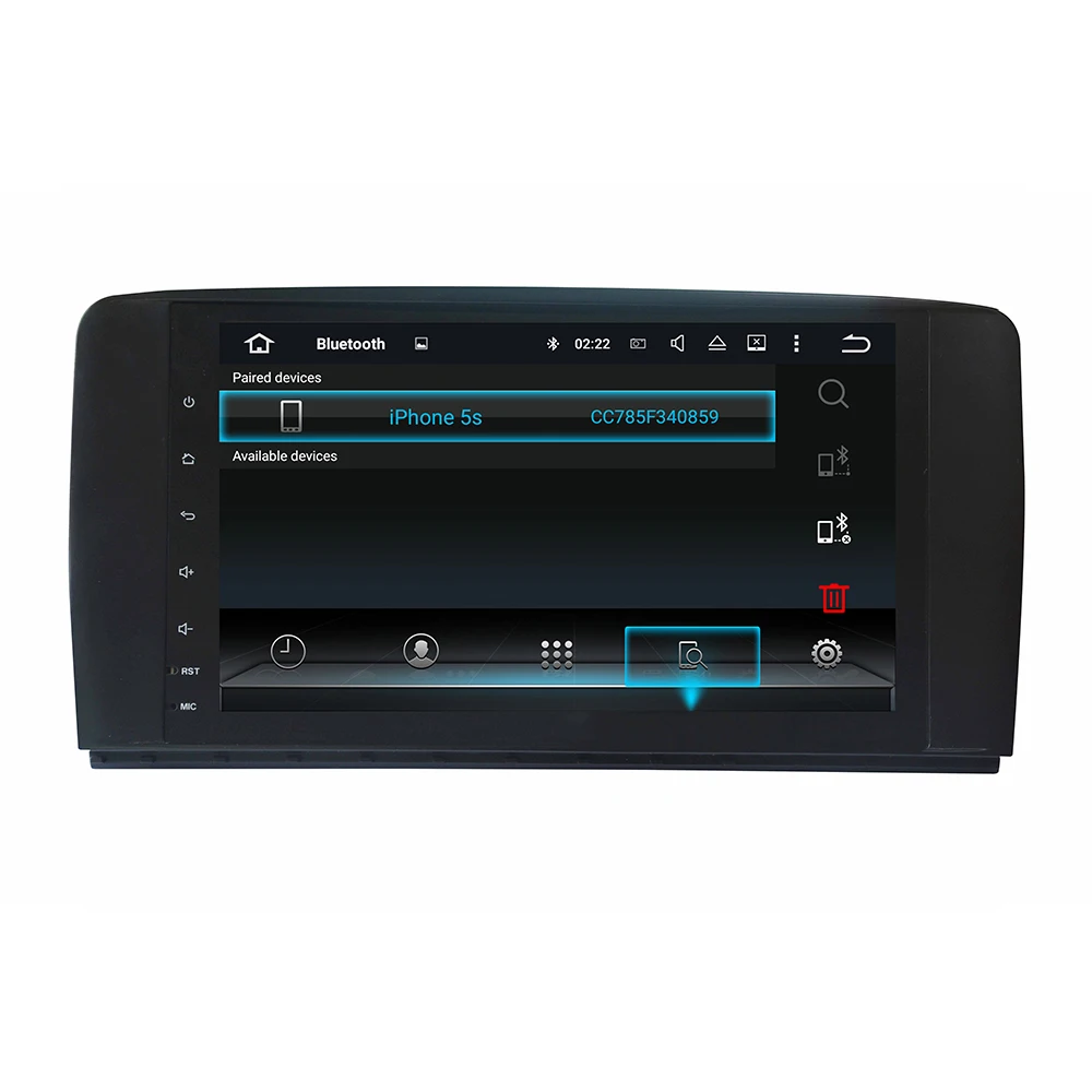 

Hualingan Fr Benz R-Klasse, 9-Zoll-Android-Auto-Multimedia-System MTK Core 4G Internet 64G-Speicher WIFI Carplay