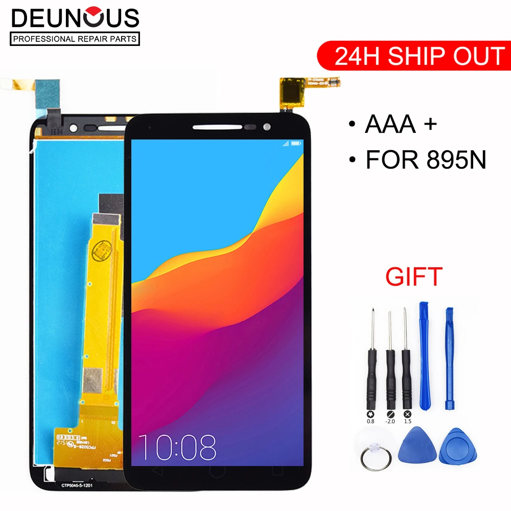 Новый ЖК дисплей для Vodafone Smart Prime 6 VF895 VF 895N V895 VF895N 895 с фотографией|Экраны мобильных