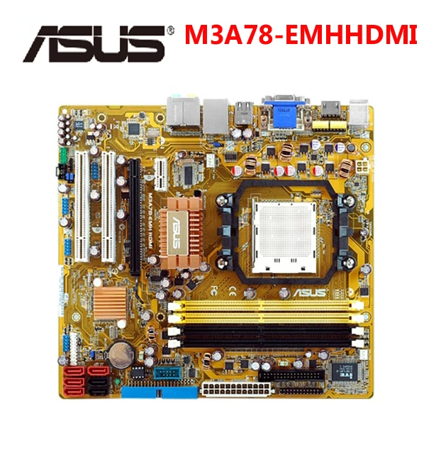 Материнская плата ASUS Φ HDMI Socket AM2/AM2 + системная AMD 780G десктопная материнская USB 3