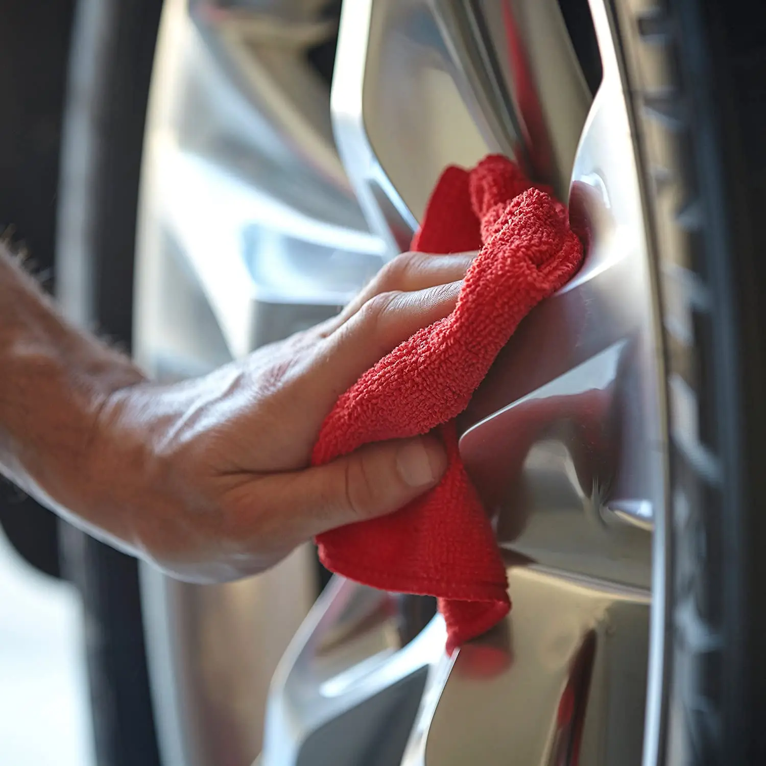 Салфетки из микрофибры MONGKA разноцветные для чистки кухни автомобиля