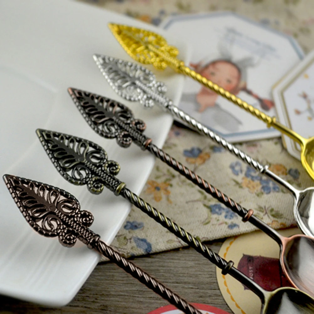 Чайная ложка Кофе специальная для смешивания металла Винтаж сотрудников палочка