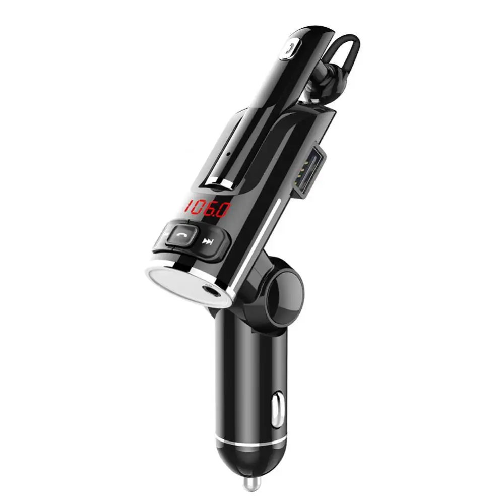 BC50 Многофункциональный Bluetooth 5 0 Автомобильная гарнитура MP3 плеер FM передатчик